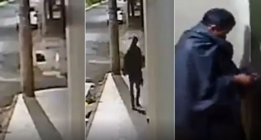 Homem finge ser ‘saco de lixo’ para furtar condomínio em Minas