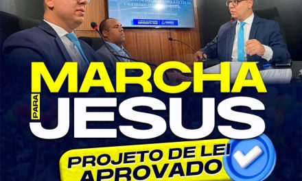 Projeto instituindo “Marcha para Jesus em Formiga” é aprovado na Câmara