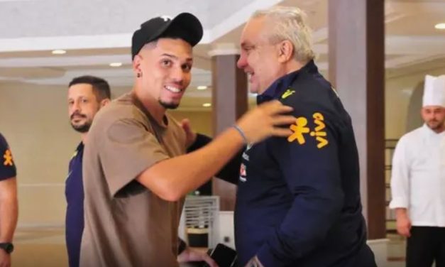 Paulinho, do Atlético, se apresenta à Seleção Brasileira Sub-23 no Marrocos