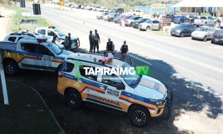 PMRv registra ocorrência de embriaguez durante operação na MG-050, em Capitólio