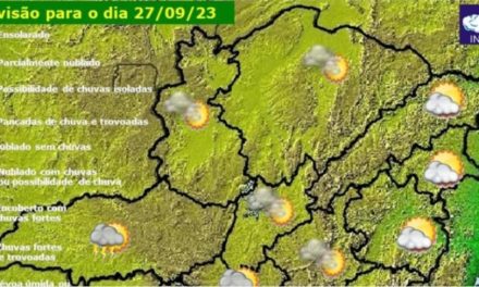 Interior de Minas tem previsão de chuvas isoladas e calor de até 44°C nesta quarta