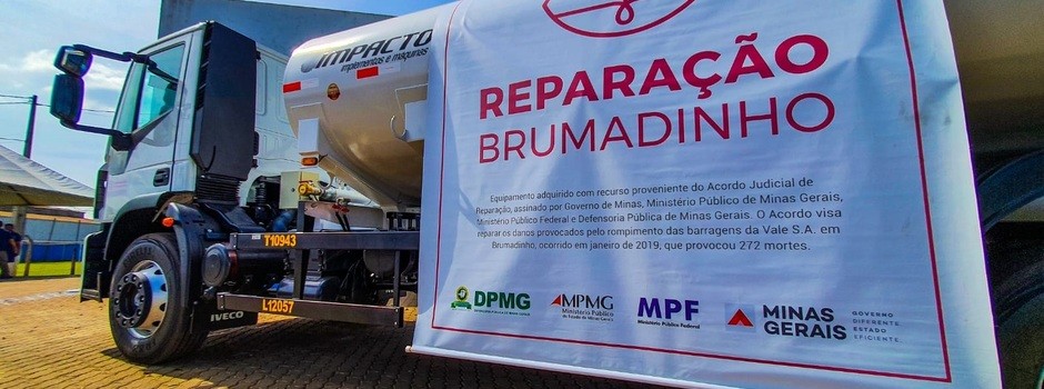 Brumadinho: Governo e instituições de Justiça anunciam repasse de mais R$ 305 milhões para municípios atingidos