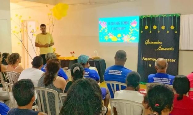 Setembro Amarelo: palestra com médico psiquiatra é realizada no Cras 1