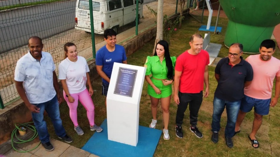 Inaugurada a Quadra de Beach Tennis “Lamartine Ramos” na Praia Popular, em Formiga