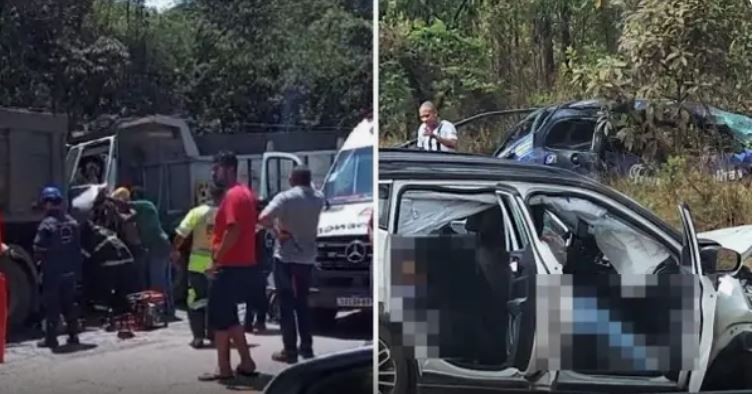 Duas pessoas morrem em acidentes na BR-040 na saída para o feriado