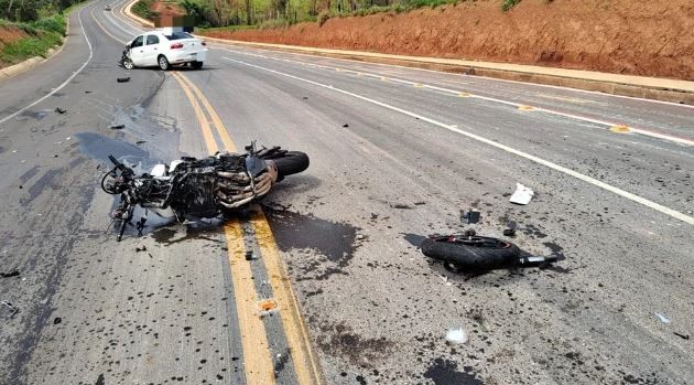 Jovem experimenta moto para comprá-la e morre após colisão com carro