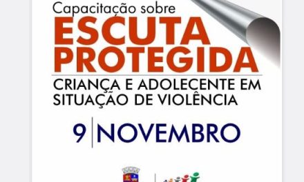 Abertas as inscrições para cursos de capacitação sobre escuta protegida e escuta especializada