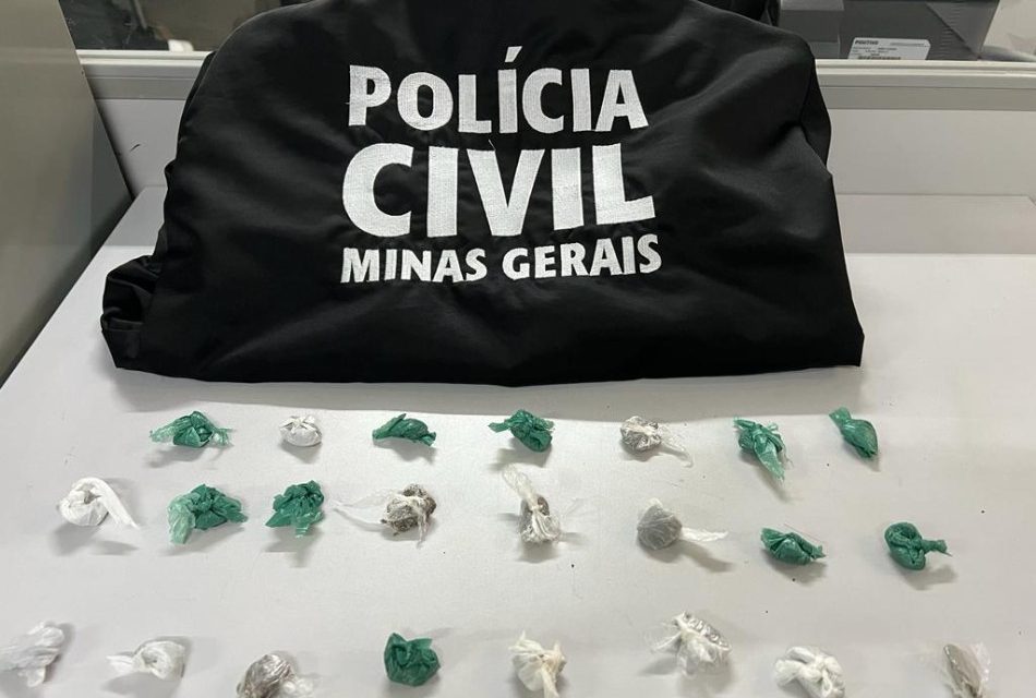 Jovem é preso por tráfico durante ação policial em Itaúna
