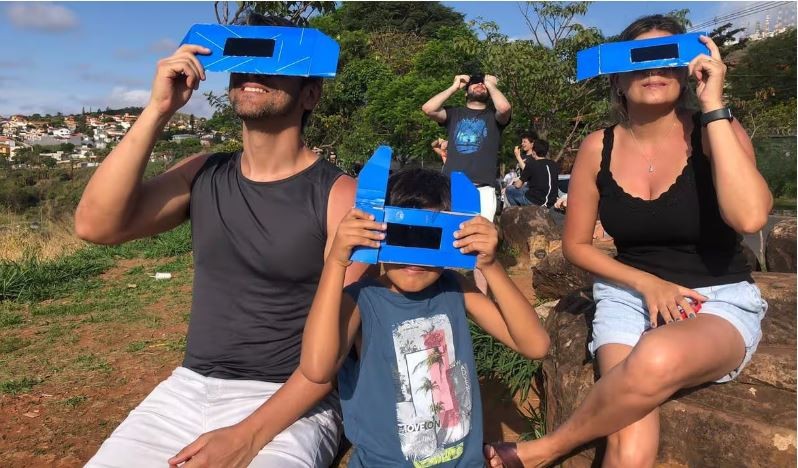 Eclipse solar leva pessoas aos hospitais de BH com lesões nos olhos