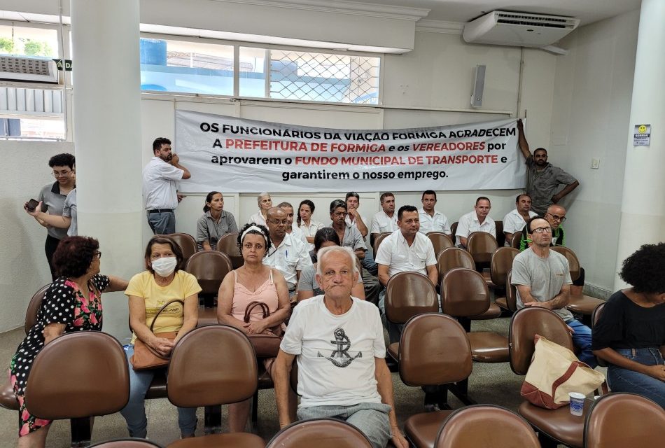 Legislativo aprova criação do Fundo Municipal de Transporte Público Urbano