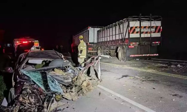 Motorista morre ao tentar ultrapassar caminhão em local proibido