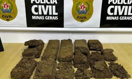 Polícia encontra 10 kg de maconha enterrada perto de mineradora em Poços de Caldas