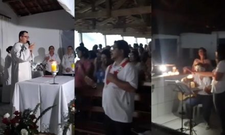 Chuva derruba árvores, destelha casas e faz missa a acontecer à luz de velas no Sul de Minas