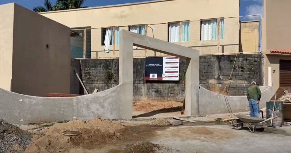 Obras do CEMEI Conceição Maria de Almeida entram em fase final