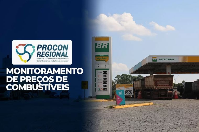 Procon faz monitoramento de preços de combustíveis em Formiga