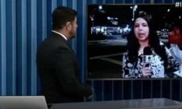 Repórter da Globo sofre assédio durante transmissão