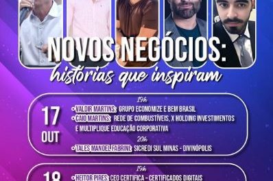 Seminários estratégicos em administração e contábeis terão tema “Novos negócios: histórias que inspiram”