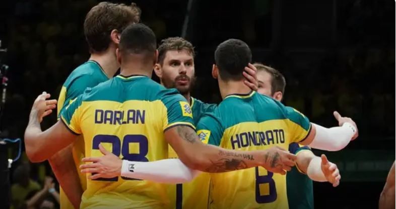 Brasil vence a Itália e garante vaga nos Jogos Olímpicos de Paris 2024