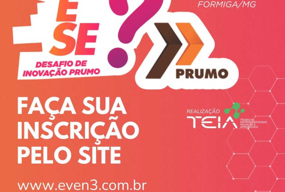 Inscrições gratuitas para desafio de inovação em Formiga podem ser feitas até o dia 14