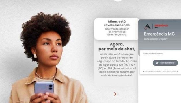 Acionamento do 190, 193 e 197 pela internet já pode ser feito em Minas