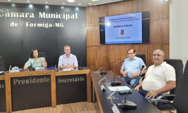 LOA 2024 é debatida com vereadores e secretários municipais durante Audiência Pública