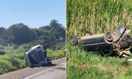 Carro colide com outro veículo após motorista desviar de cachorro no Sul de Minas