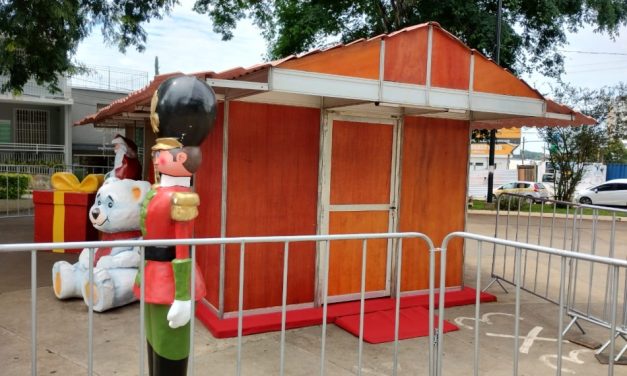 Casinha do Papai Noel será inaugurada neste sábado, em Formiga