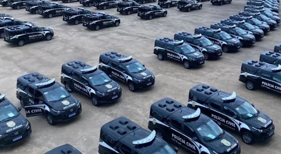 Polícia Civil de Minas Gerais recebe 190 novas viaturas para delegacias em todo o estado
