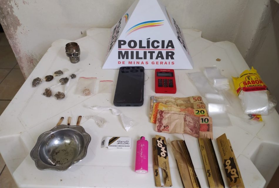‘Circuito Canastra Segura’: jovem é preso suspeito de tráfico de drogas, em Medeiros