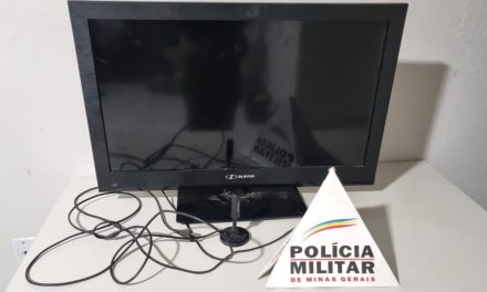 Casal é preso em Arcos por receptação de televisor