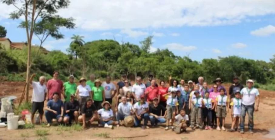 Bom Despacho realiza plantio de mudas de árvores