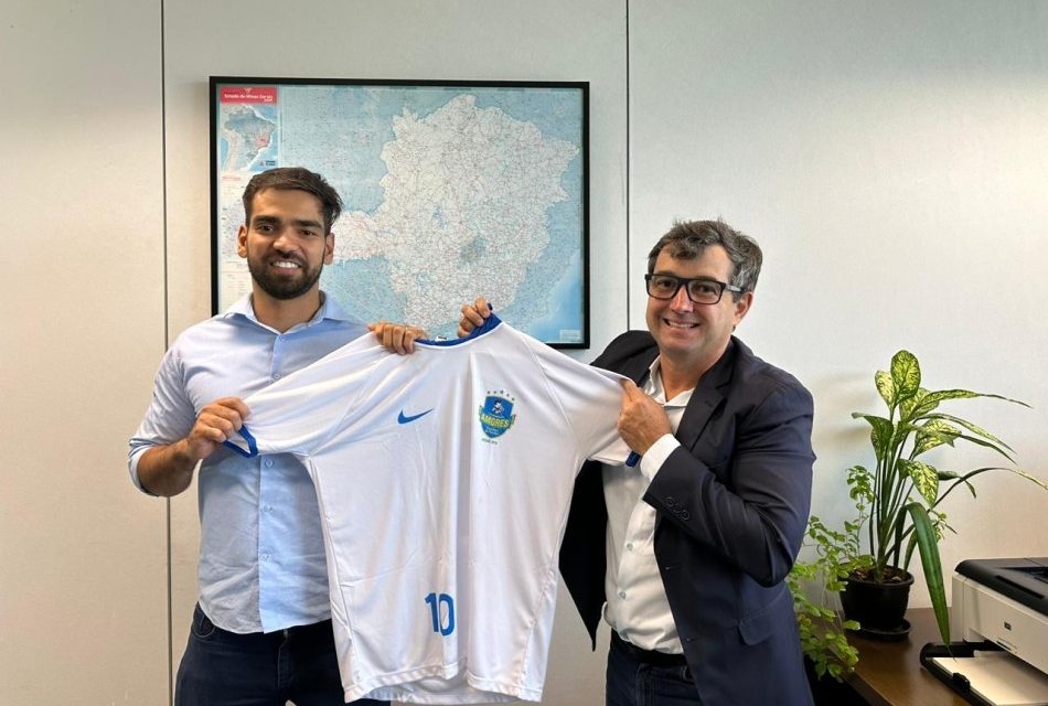 Sandrinho da Looping busca parcerias e recursos com subsecretário de Esportes de Minas Gerais