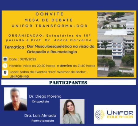 Mesa de debates Unifor Transforma-Dor será realizada em novembro