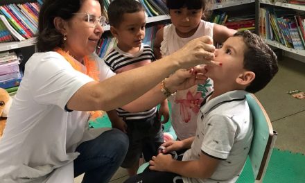 Campanha de multivacinação é realizada no Centro Educacional Infantil de Candeias