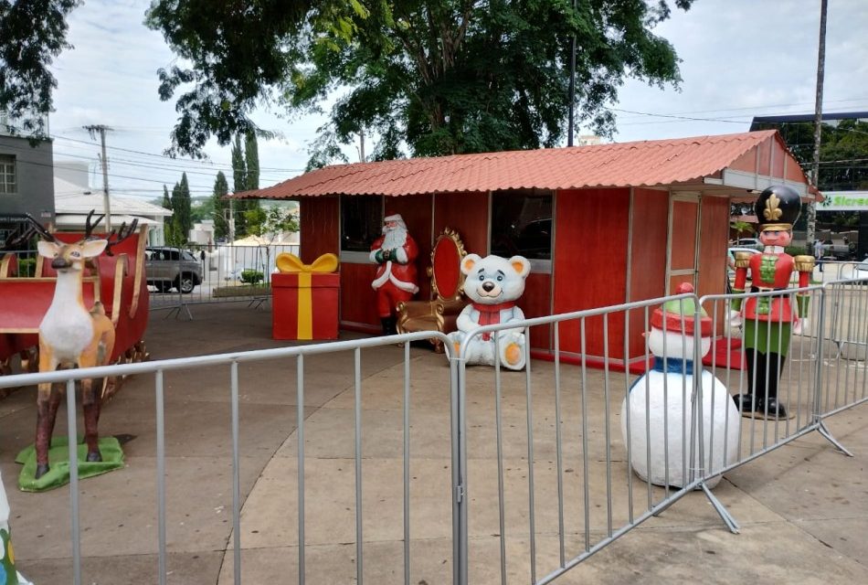 Papai Noel visitará bairros de Formiga