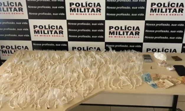 Suspeito de tráfico de drogas é preso em Lagoa da Prata