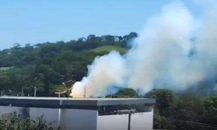 Incêndio é registrado em subestação de energia em Pains