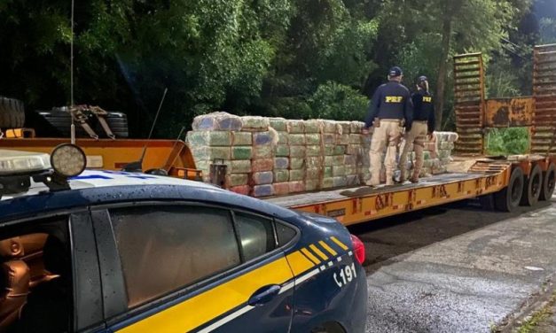 PRF apreende quase 2 toneladas de maconha em Juiz de Fora; droga foi avaliada em R$ 3,6 milhões