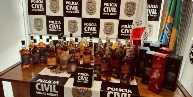Suspeito de vender whisky adulterado é preso em Betim; nove pessoas foram intoxicadas