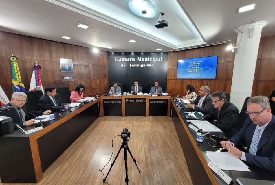 Câmara de Formiga aprova mais de R$ 342 milhões para o orçamento de 2024