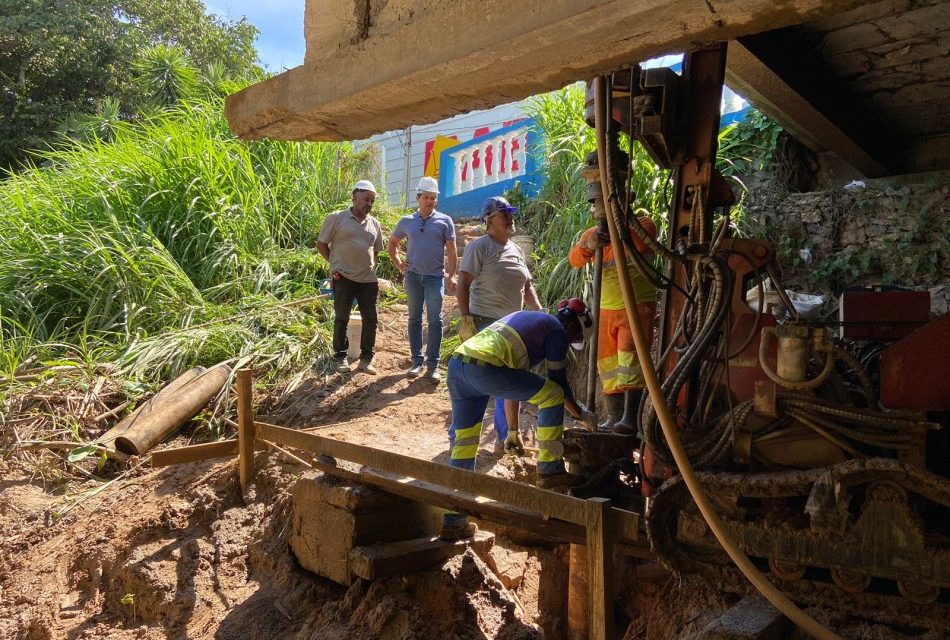 Continuam as obras de manutenção na “Ponte do ABC”