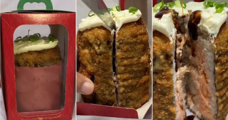 Restaurante cria panetone de sushi e divide opiniões: ‘Sem limites’