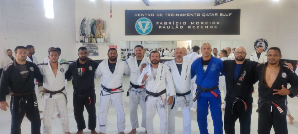 Professores do Instituto Tatame do bem participam de Workshop de Jiu-jitsu em Poços de Caldas