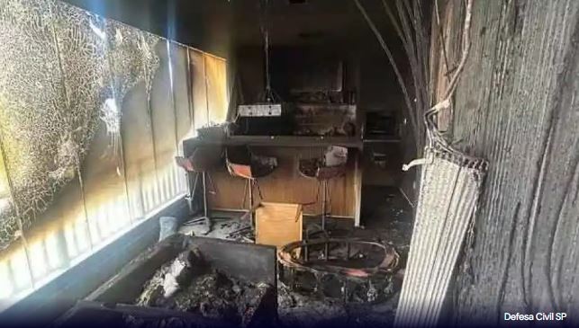 Criança e adolescente morrem durante incêndio em apartamento
