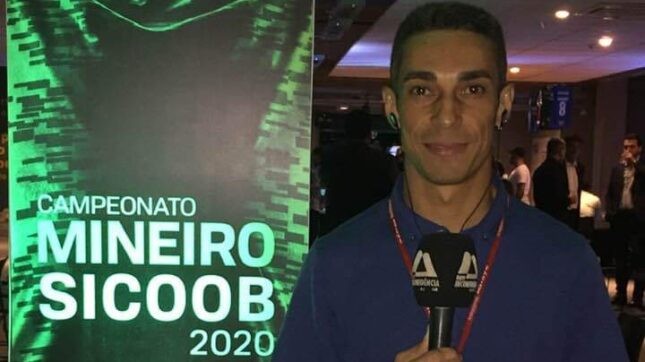 Fábio Vital, setorista do Atlético na Rádio Inconfidência, morre aos 43 anos