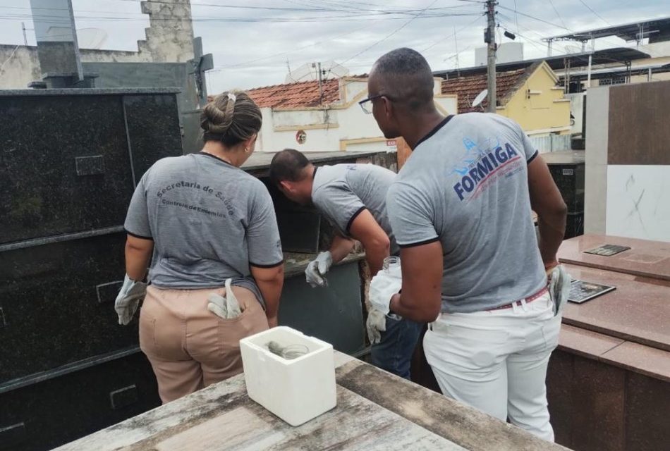 Setor de Endemias combate proliferação de escorpiões na região do Cemitério do Santíssimo