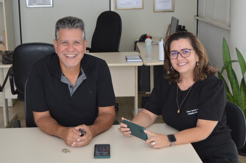 Presidente da Câmara de Formiga e nova assessora de Comunicação traçam metas para fortalecer a participação cidadã