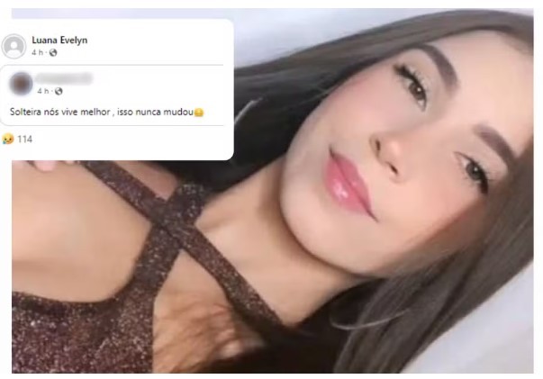 Jovem morta a facadas pelo ex em MG postou meia hora antes do crime: ‘Solteira vive melhor’