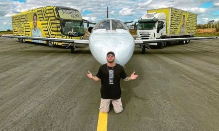 Avião de Murilo Huff cai em Goiás e cantor tranquiliza fãs nas redes