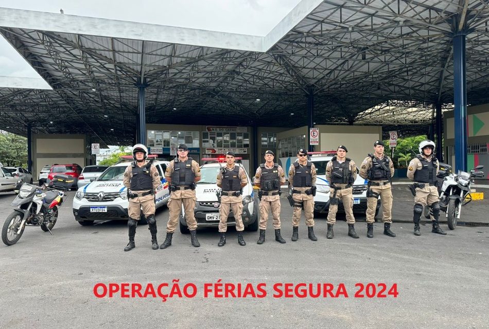 Polícia Militar lança operação “Férias Seguras 2024”